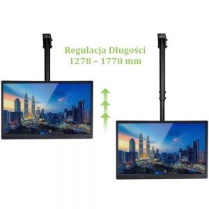 Uchwyt Sufitowy Tv Led/lcd 37-70 Cali 50kg 1278-1778 Mm